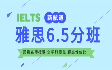 临沂新航道雅思6.5分课程培训