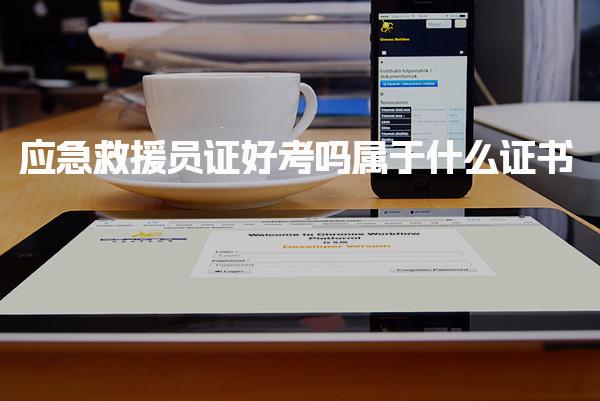 应急救援员证好考吗 属于什么证书